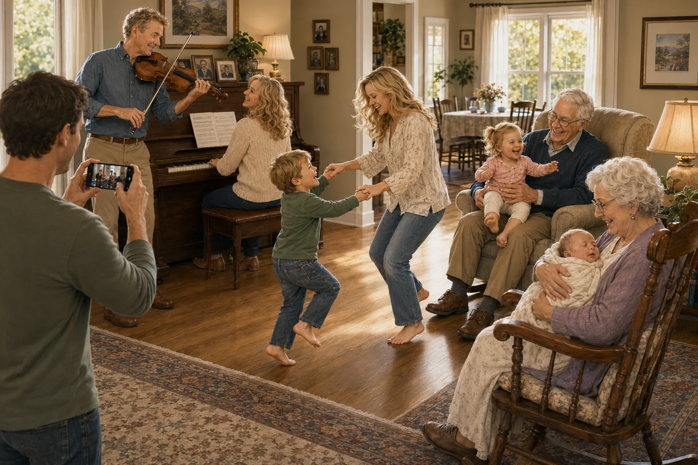 Music becomes family culture