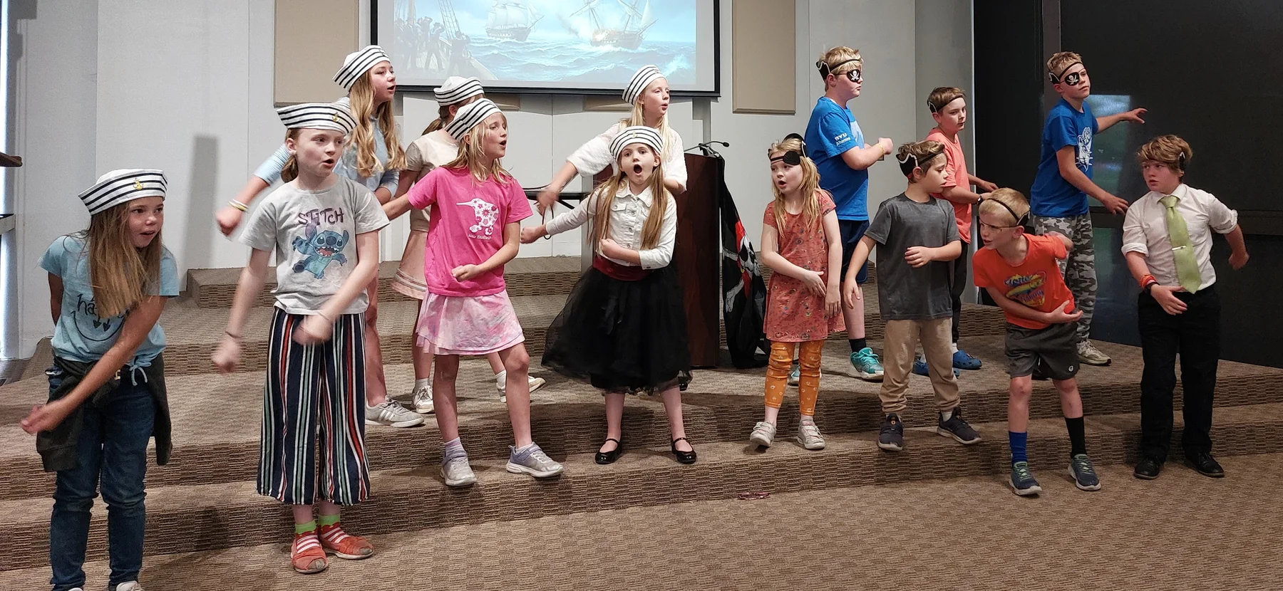 The Artful Musician Singers performing together